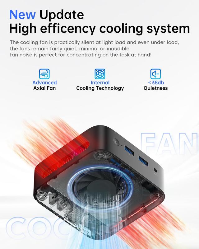 Mini PC ACEMAGIC Vista V1 N150 8 GB de RAM 256 GB SSD Win11 Pro